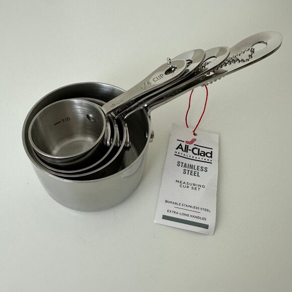 All Clad Stainless Steel Measuring Cup Set - Picture 1 of 1